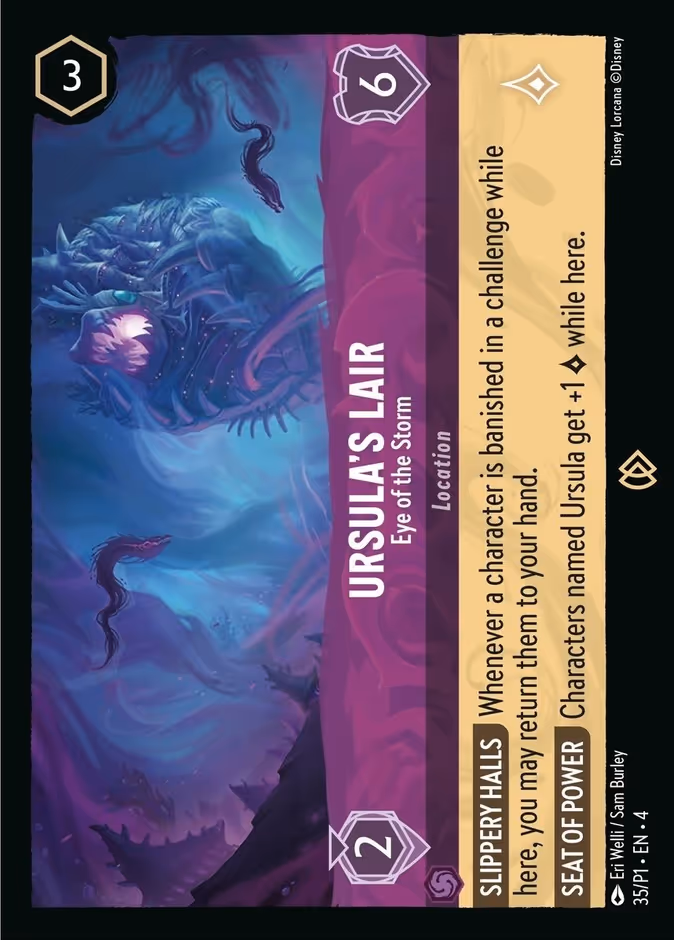 Carta Ursula's Lair · Eye of the Storm