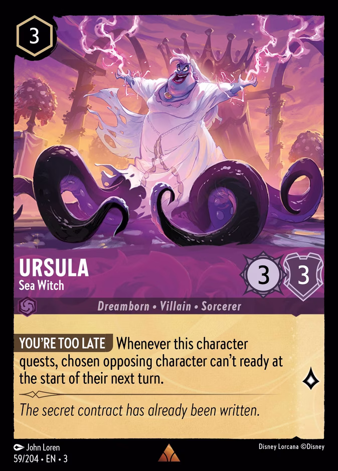 Carta Ursula · Sea Witch