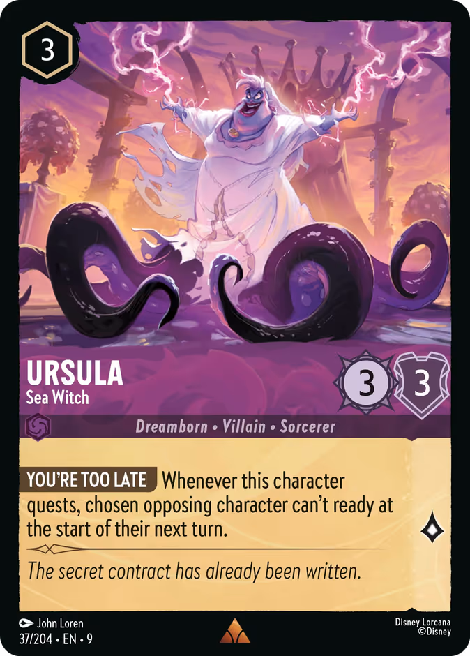 Carta Ursula · Sea Witch