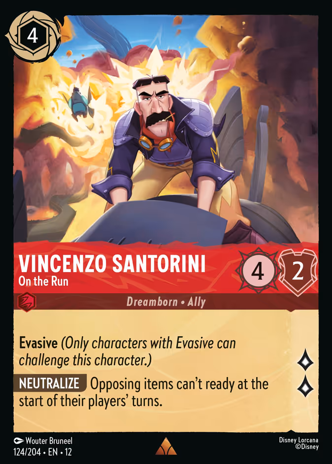 Carta Vincenzo Santorini · On the Run