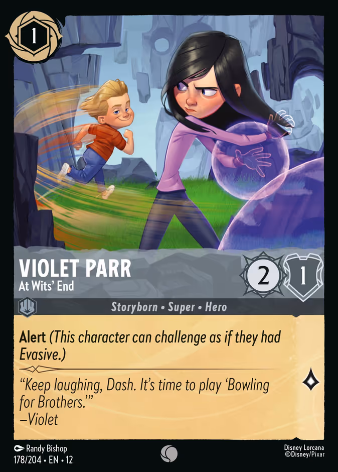 Carta Violet Parr · At Wits' End