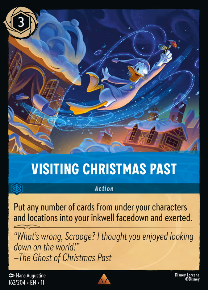 Carta Visiting Christmas Past · 