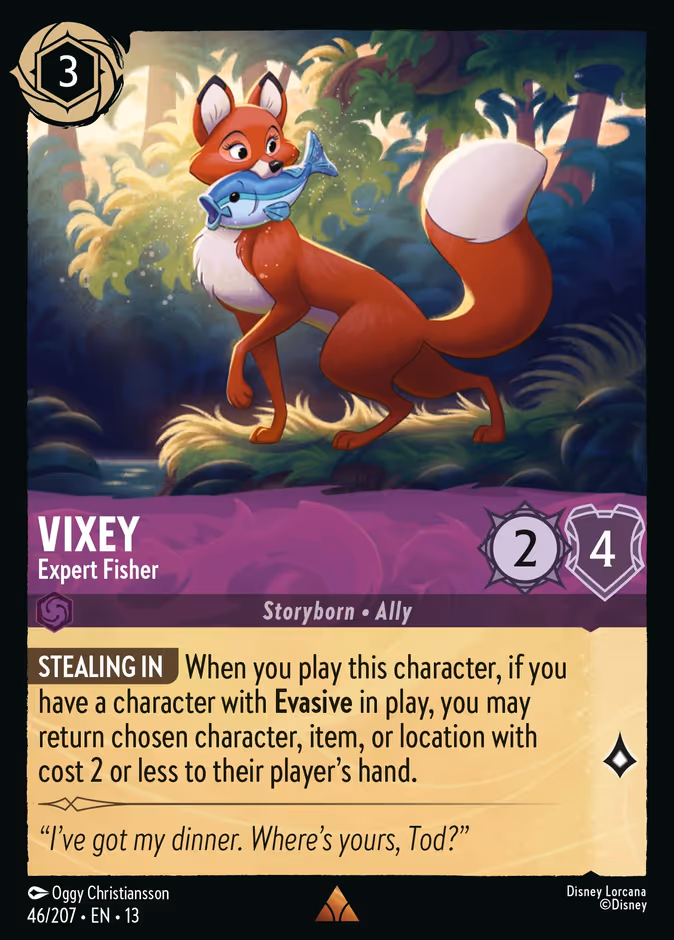 Carta Vixey · Expert Fisher