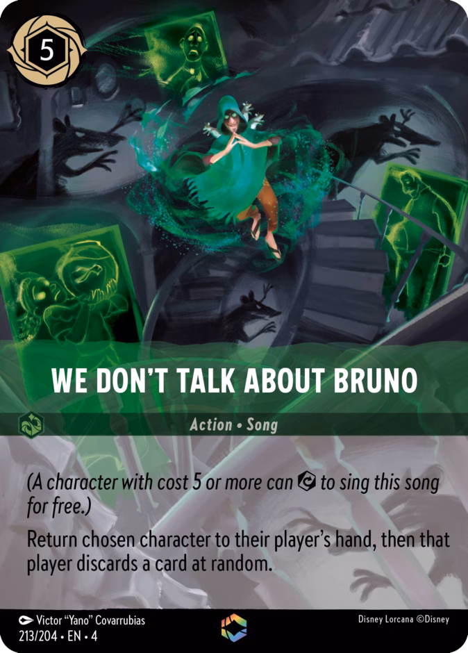 Carta We Don't Talk About Bruno · 
