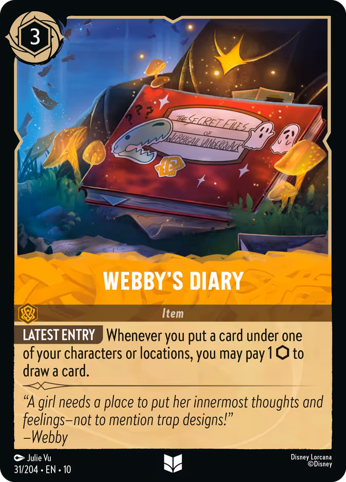 Carta Webby's Diary · 