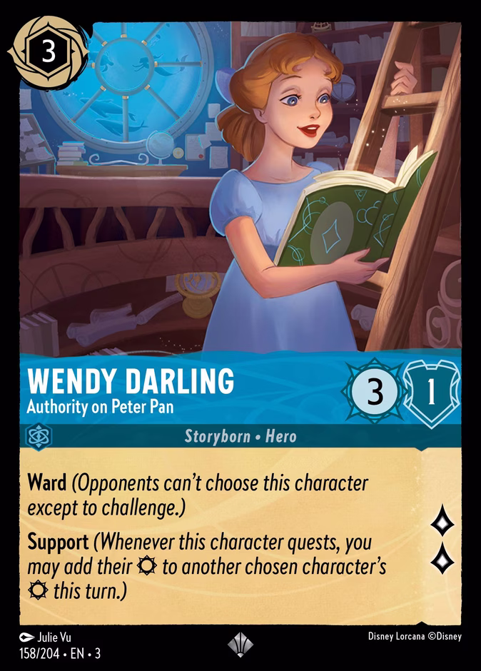 Carta Wendy Darling · Authority on Peter Pan