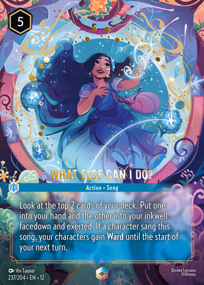 Carta oficial What Else Can I Do? ·
