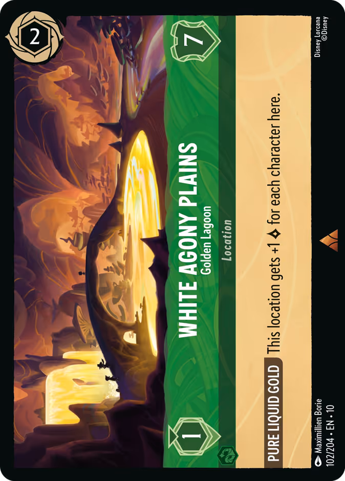 Carta White Agony Plains · Golden Lagoon