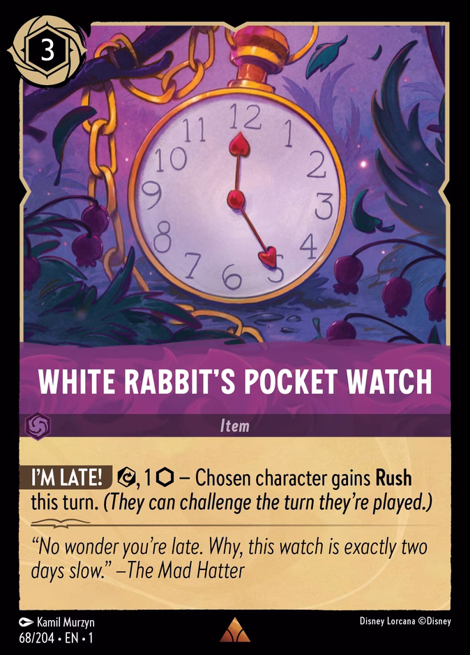 Carta White Rabbit's Pocket Watch · 