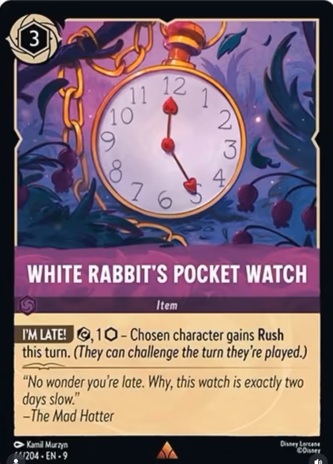 Carta White Rabbit's Pocket Watch · 