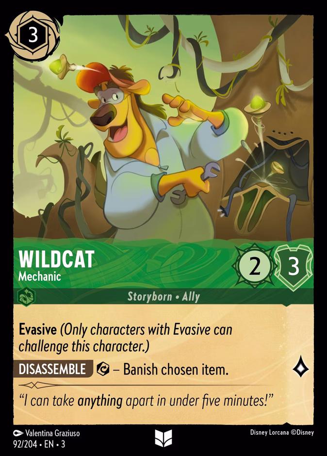 Carta Wildcat · Mechanic