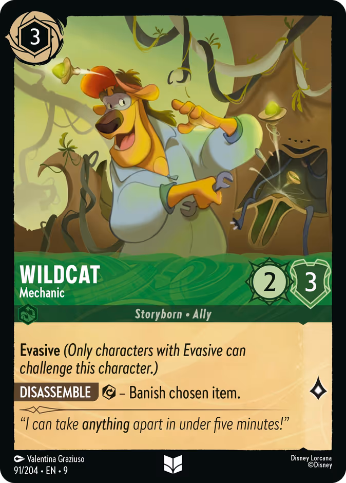 Carta Wildcat · Mechanic