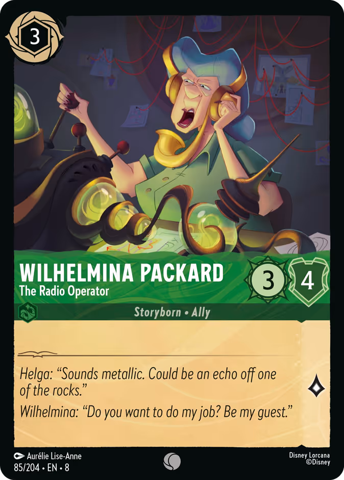 Carta Wilhelmina Packard · The Radio Operator