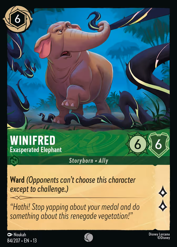 Carta Winifred · Exasperated Elephant