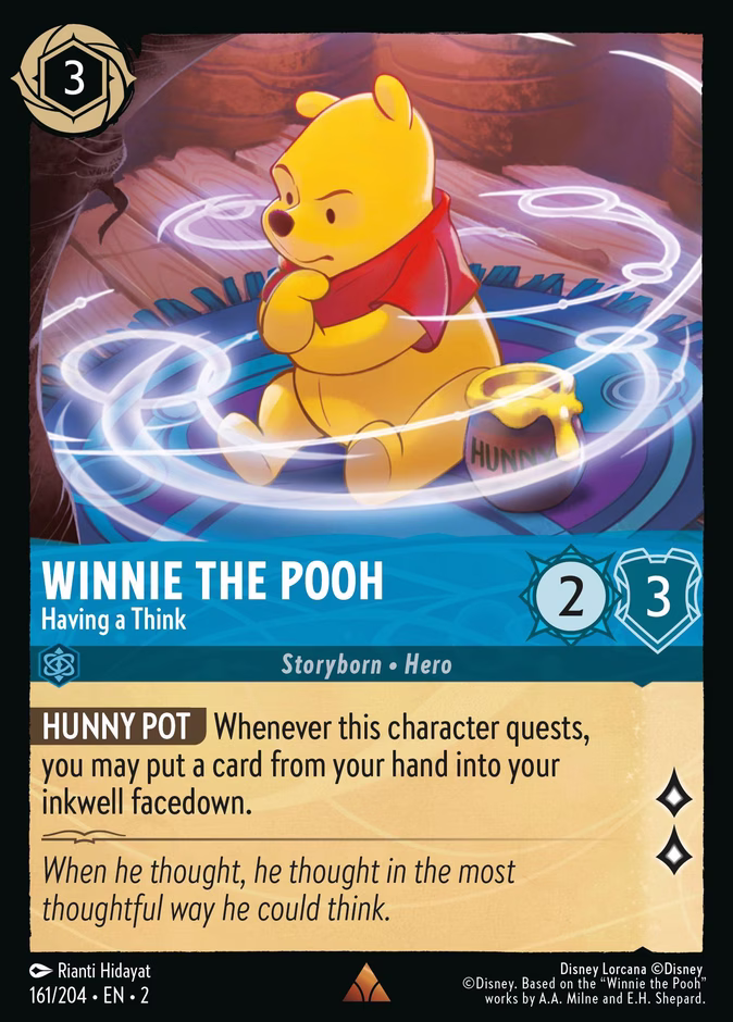 Carta Winnie the Pooh · Having a Think