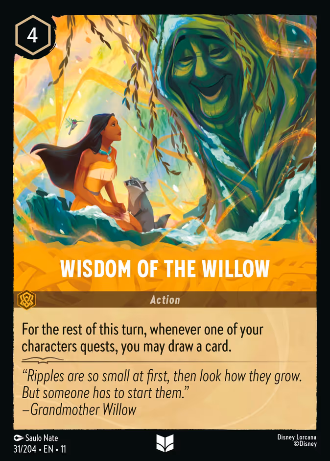 Carta Wisdom of the Willow · 