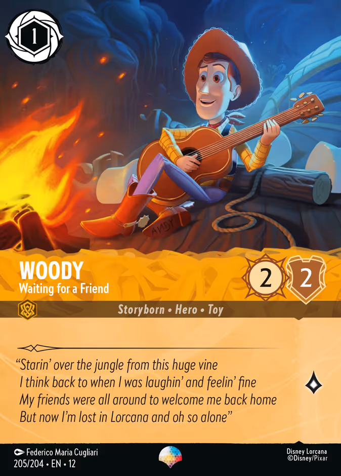 Carta Woody · Waiting for a Friend