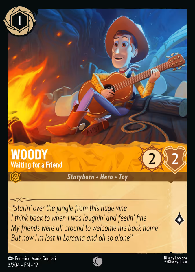 Carta Woody · Waiting for a Friend