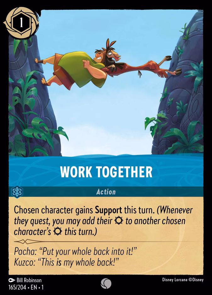 Carta oficial Work Together ·