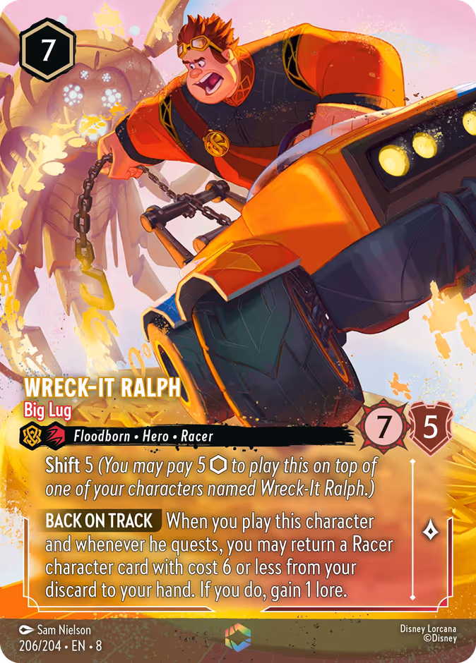 Carta Wreck-It Ralph · Big Lug