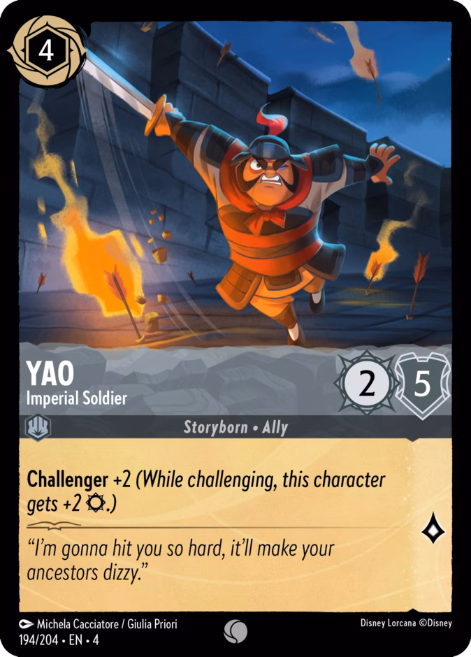 Carta Yao · Imperial Soldier