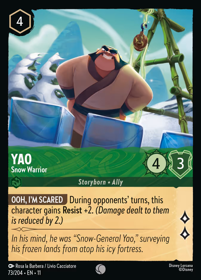 Carta Yao · Snow Warrior