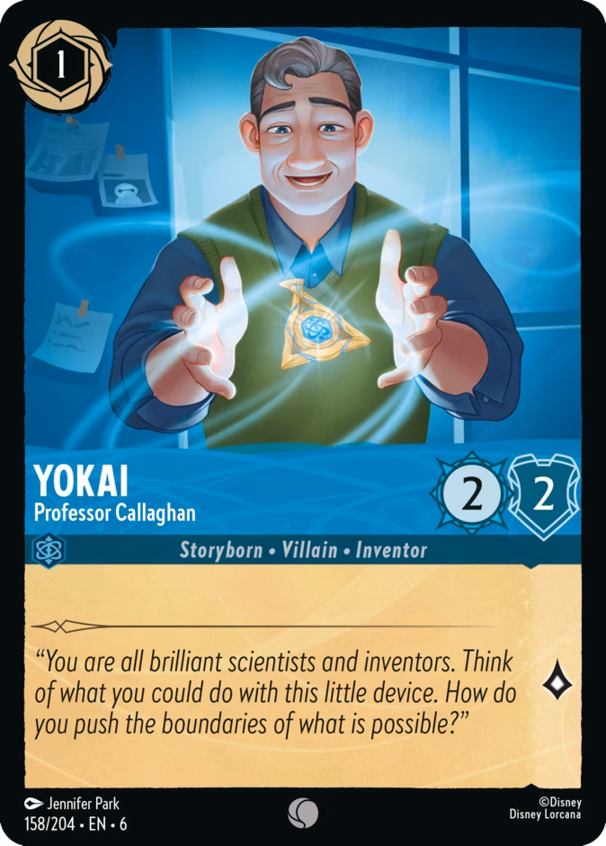Carta Yokai · Professor Callaghan