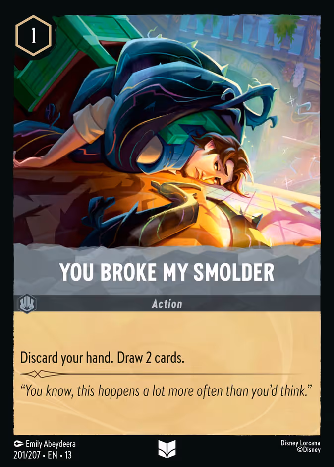 Carta You Broke My Smolder · 