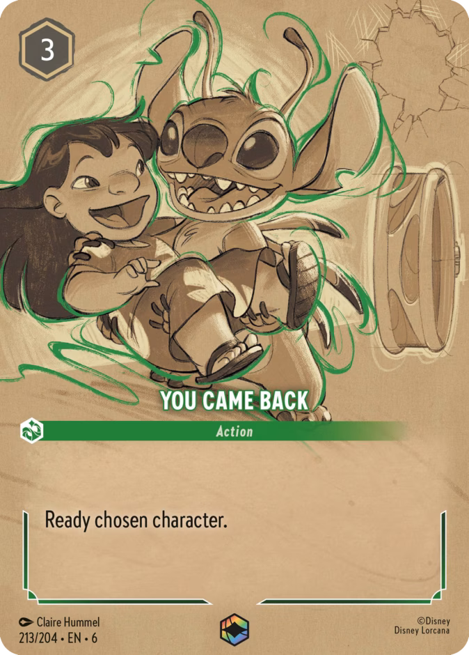 Carta You Came Back · 