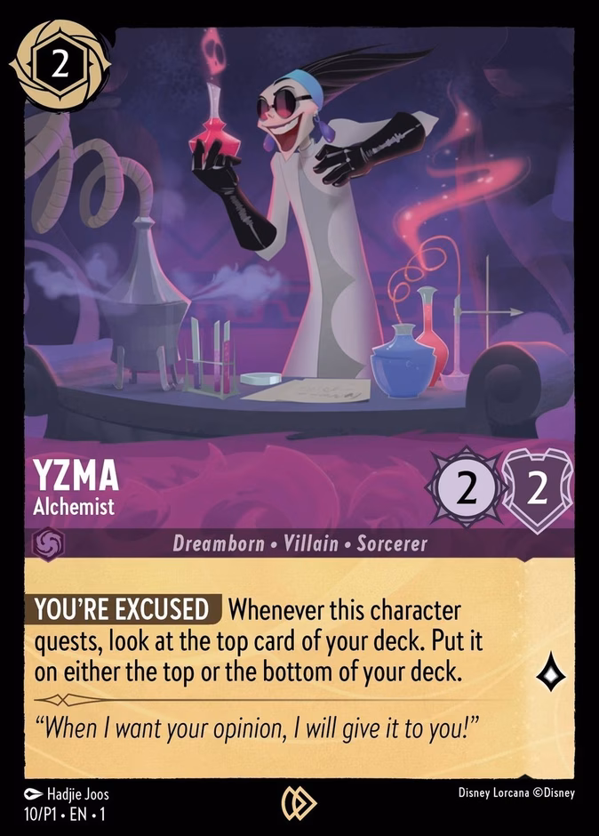 Carta Yzma · Alchemist