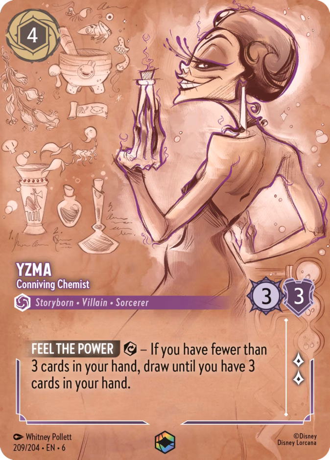 Carta Yzma · Conniving Chemist