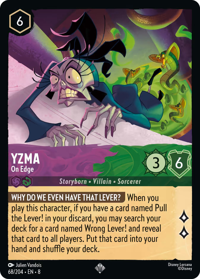 Carta Yzma · On Edge