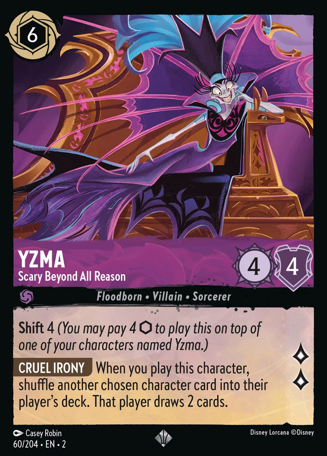Carta Yzma · Scary Beyond All Reason