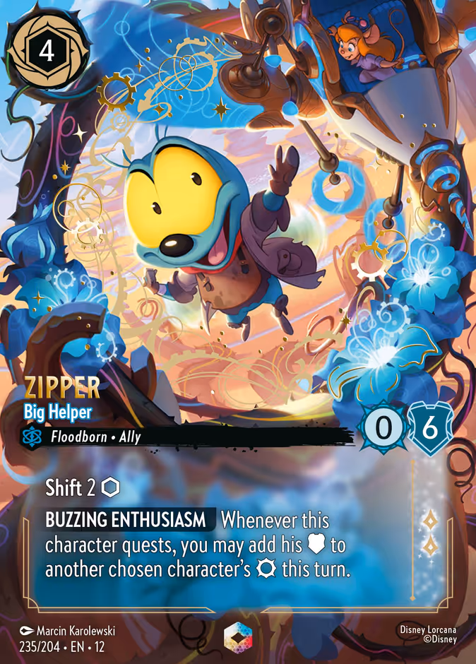 Carta Zipper · Big Helper