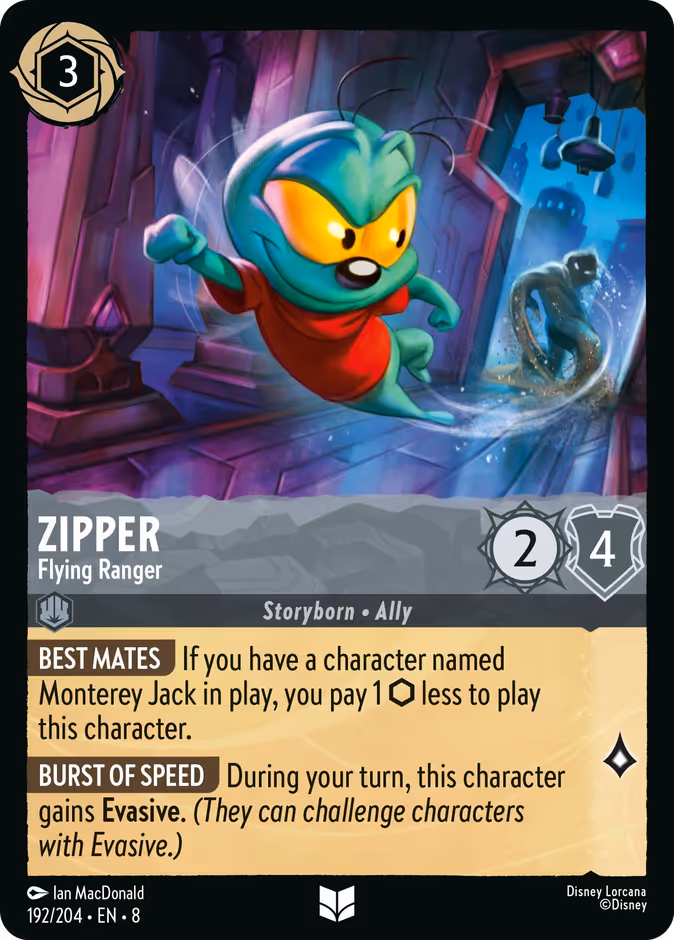 Carta Zipper · Flying Ranger