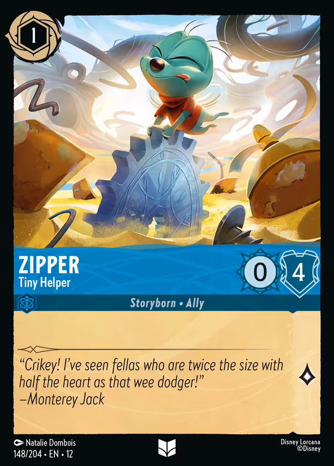 Carta oficial Zipper · Tiny Helper